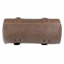 Motorcycle Tool Brown Bag Luggage Saddlebag Roll Barrel Storage For Harley Sportster