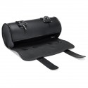 Motorcycle Tool Side PU Leather Side Box Hanging Saddle Bag Black Universal