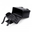 PU Leather Motorcycle Saddlebags Side Luggage Pannier Tool Storage Bag