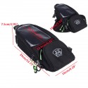 Motorcycle Oil Fuel Tank Bag Saddlebags Magnetic Waterproof For Phone GPS