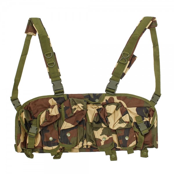 Tactical Vest Camouflage Tactics Belly Pocket Condor 7 Chest Rig Magazine Carrier Bag