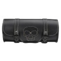 Universal PU Leather Motorcycle Hanging Side Box Bag Tool Tank Bag Luggage Saddlebags