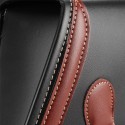 Universal Waterproof Pair PU Leather Motorcycle Tool Bag Storage Luggage Saddlebags