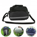 Waterproof Rear Seat Storage Trunk Bag Bike Panniers Cycling Bicycle Saddle Rack Bag