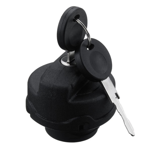 Black Fuel Tank Cap Locking + 2 Keys for Vauxhall Zafira Petrol Diesel 1998-2016