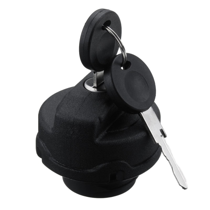Black Fuel Tank Cap Locking 2 Keys for Vauxhall Zafira Petrol Diesel 1998-2016 