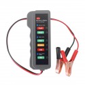 12V Car Battery Tester Digital Alternator Detector Mate Car Lighter Plug Diagnostic Tool with 6 LED Indicator