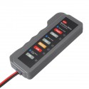 12V Car Battery Tester Digital Alternator Detector Mate Car Lighter Plug Diagnostic Tool with 6 LED Indicator