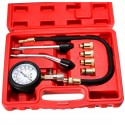 Automotive Petrol Engine Compression Tester Test Kit Gauge Car Motorcycle Tool