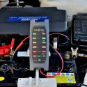 BF-12L Smart 12V Car Battery Tester Digital Tool with LED Indicator Lights Battery Clamp