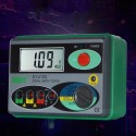 DY4100 Ground Insulation Resistance Tester Digital Rocker Lightning Protection Ground HD Digital Display Screen Dustproof