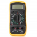 Digital Multimeter AC DC Current Voltage Resistance Meter Voltmeter Ammeter with Blue Backlight LCD