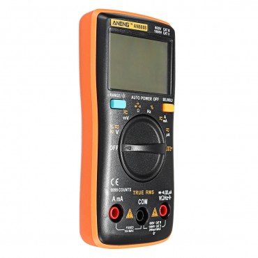 Digital Multimeter Amperometer Universal Meter 9999 Counts Backlight AC DC Current/Voltage Resistance Frequency Capacitance