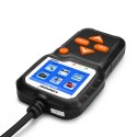 KW650 Car Battery Tester 6V 12V Battery Analyzer 2000CCA Automotive Charging Cranking Test Tool