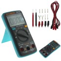 Temperature Tester Digital Multimeter Amperometer Universal Meter 6000 Counts Backlight AC DC Current/Voltage Resistance Frequency Capacitance