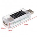 USB Volt Meterr Voltage Tester Volt Detector with LCD Digital Display Car Charger Test