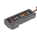 BM320 12V Car Battery Tester Digital Alternator Detector Mate Car Lighter Plug Diagnostic Tool with 3 LED Indicator