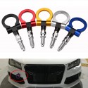Car Folding Racing Tow Towing Hook Ring Front Rear Fit For Mitsubishi For Honda For BMW