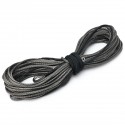 Grey 1/4 Inch 100ft Synthetic Winch Rope ATV Winch Cable Towing Rope