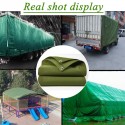 Car Army Green Heavy Duty Cover Canvas Tarp Tarpaulin Sun Rain Waterproof Dustproof Cover For Truck Boat Store Roofing Sheets