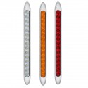 10-30V 15 LED Ultra-slim Trailer Truck Caravan Tail Light Stop Reverse Turn Signal Indicator light