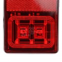 12V 16 LED Car Tail Light 4 LED License Plate Lamp for Truck Trailer Boat