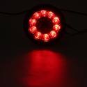 12V 16LED Turn Signal Light Brake Stop Tail Lamp Round For Truck Trailer Lorry