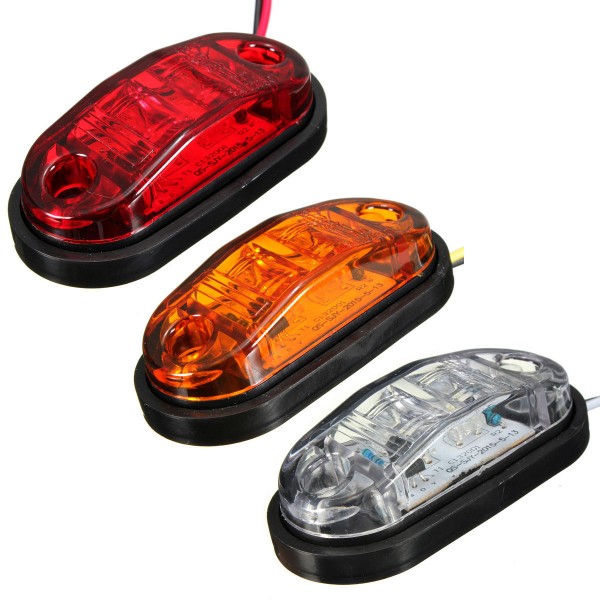 12V 24V Side Marker Lights Lamp For Car Truck Trailer