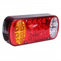 12V 32 LED Rear Stop Light Tail Brake Indicator Lamp Truck Trailer Van Caravan