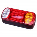 12V 32 LED Rear Stop Light Tail Brake Indicator Lamp Truck Trailer Van Caravan