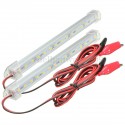 12V 50cm Car Clear LED 5630 SMD Interior Strip Light Bar Van Caravan Fish Tank