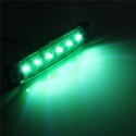 12V 6LED Truck Bus Trailer Side Marker Indicator Light Lamp