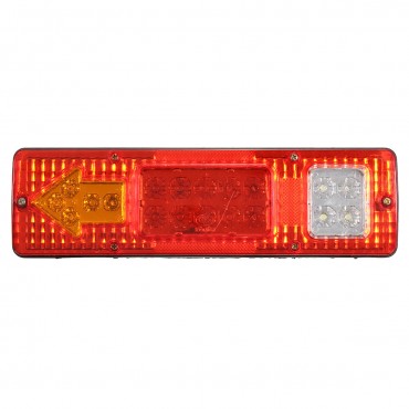 1.5W 24V LED Brake Tail Light Turning Signal Lamp for Trailer Truck Car Caravan Boat UTV