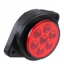 1PC 24V 7 LED Side Marker Light Outline Lamp Truck Trailer Caravan Lorry Van