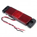 24V Car 4LED Side Maker Light For Truck 8W 6000K Waterproof