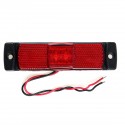 24V Car 4LED Side Maker Light For Truck 8W 6000K Waterproof