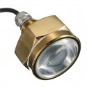 27W 1800LM DC 11-28V Titanium Under Water LED Light for Yacht Boat Car Motorcycle