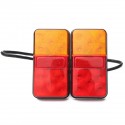 2PCS 12V 10LED Truck Car Rear Tail Light Stop Indicator Lamp Taillight