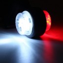2pcs 5W 10-30V LED Side Maker Light Stalk Indicator Lamp for Truck Trailer Lorry Van
