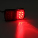 3PCS 6000K LED Car Tail Light Number Plate Light Waterproof Lamp for Truck Trailer Boat