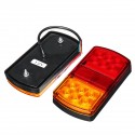 3PCS 6000K LED Car Tail Light Number Plate Light Waterproof Lamp for Truck Trailer Boat