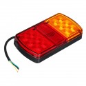 3PCS 6000K LED Car Tail Light Number Plate Light Waterproof Lamp for Truck Trailer Boat