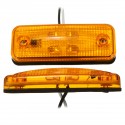 4 LED Side Marker Light Indicator Lamp for Bus Truck Trailer Lorry Caravan 12~24V E8