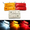 4 LED Side Marker Light Indicator Lamp for Bus Truck Trailer Lorry Caravan 12~24V E8