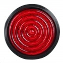 5.5 Inch Car Brake Stop Tail Light 60 LED Indicator Round Trailer Truck 24V