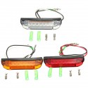 6 LED Clearance Side Marker Light Indicator Lamp Truck Trailer Lorry Van 12V 24V