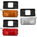 6 LED Side Marker Light Indicator Lamp Bus Truck Trailer Lorry Caravan 12/24V E4