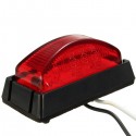 6 LED Side Marker Light Indicator Lamp Bus Truck Trailer Lorry Caravan 12/24V E4