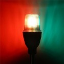 BA15D Adjustable LED Boat Signal Light Shoreline Marine Fold Down Stern Anchor Light