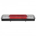 LED Rear Left Tail Stop Brake Light Turn Signal Indicator 12V-24V For Van Truck Lorry